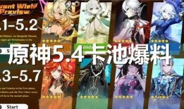 原神3.1卡池最新爆料,新角色与限定武器，惊喜连连！